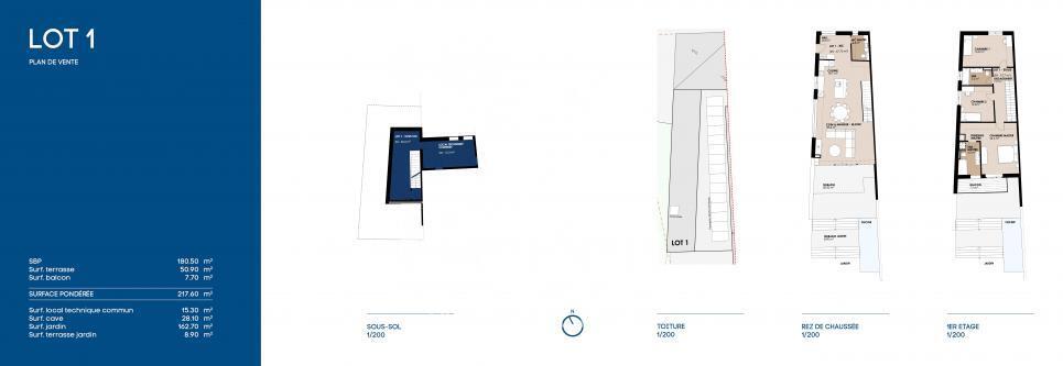 Les Alvéoles - 3 villas de standing en terrasse - Bild 11