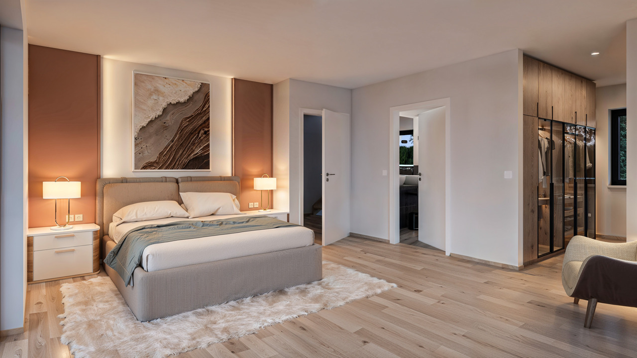 Villa avec vue panoramique sur le lac et les alpes ! - Bild 5