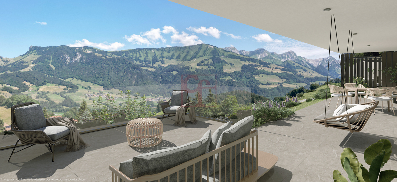 Enney - Résidence de l'Ondine -  1 appartement de 4.5 pcs - Bild 1