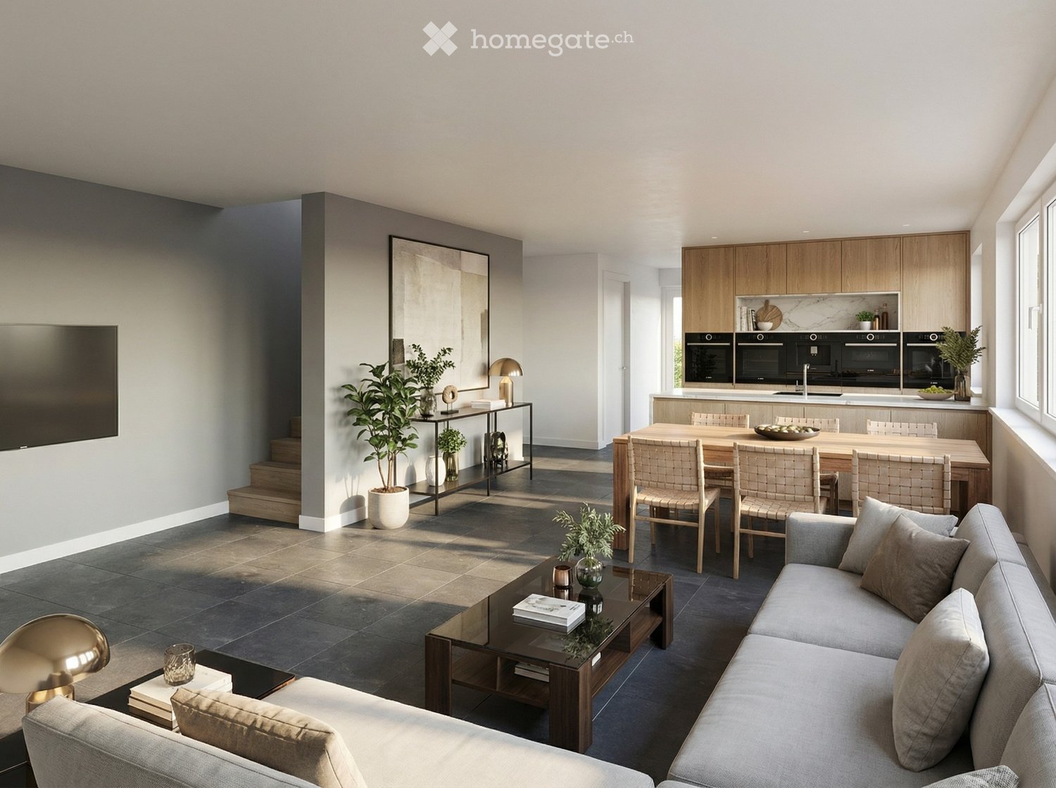 12x Moderne 5.5-Zimmer-Doppelhaushälfte in Schwaderloch - Neubau 2026 -  Bild 1