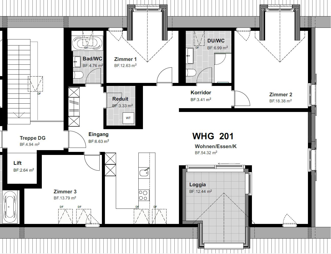 4.5 Zimmerwohnung in Nürensdorf -  Bild 13