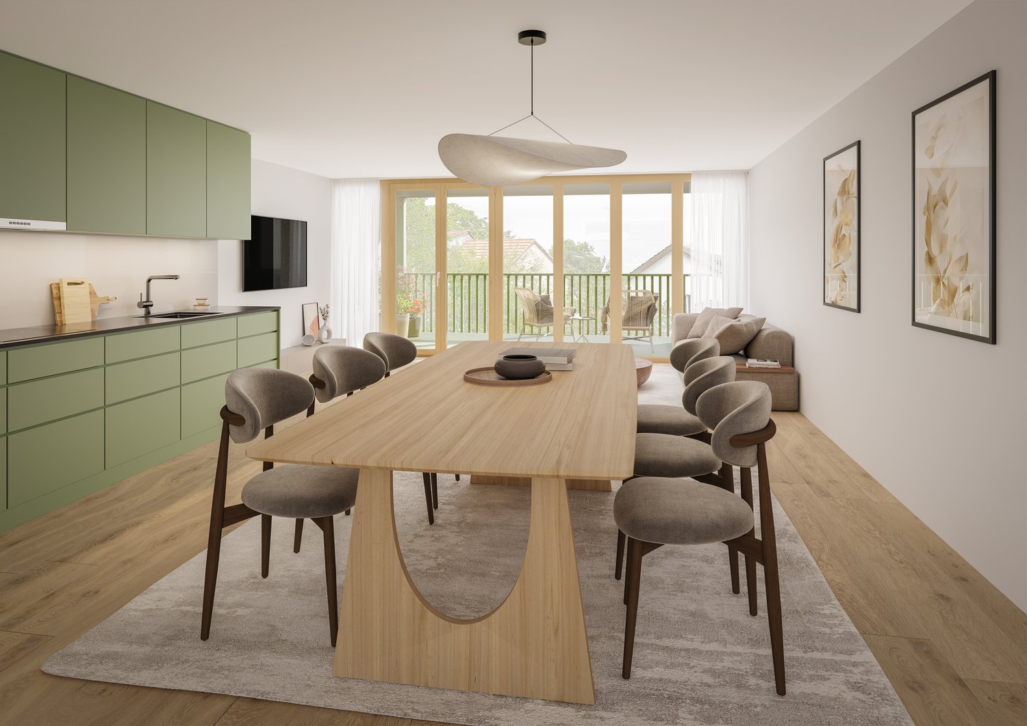 3.5 Zimmer Wohnung im Grünen in Rünenberg - Bild 3