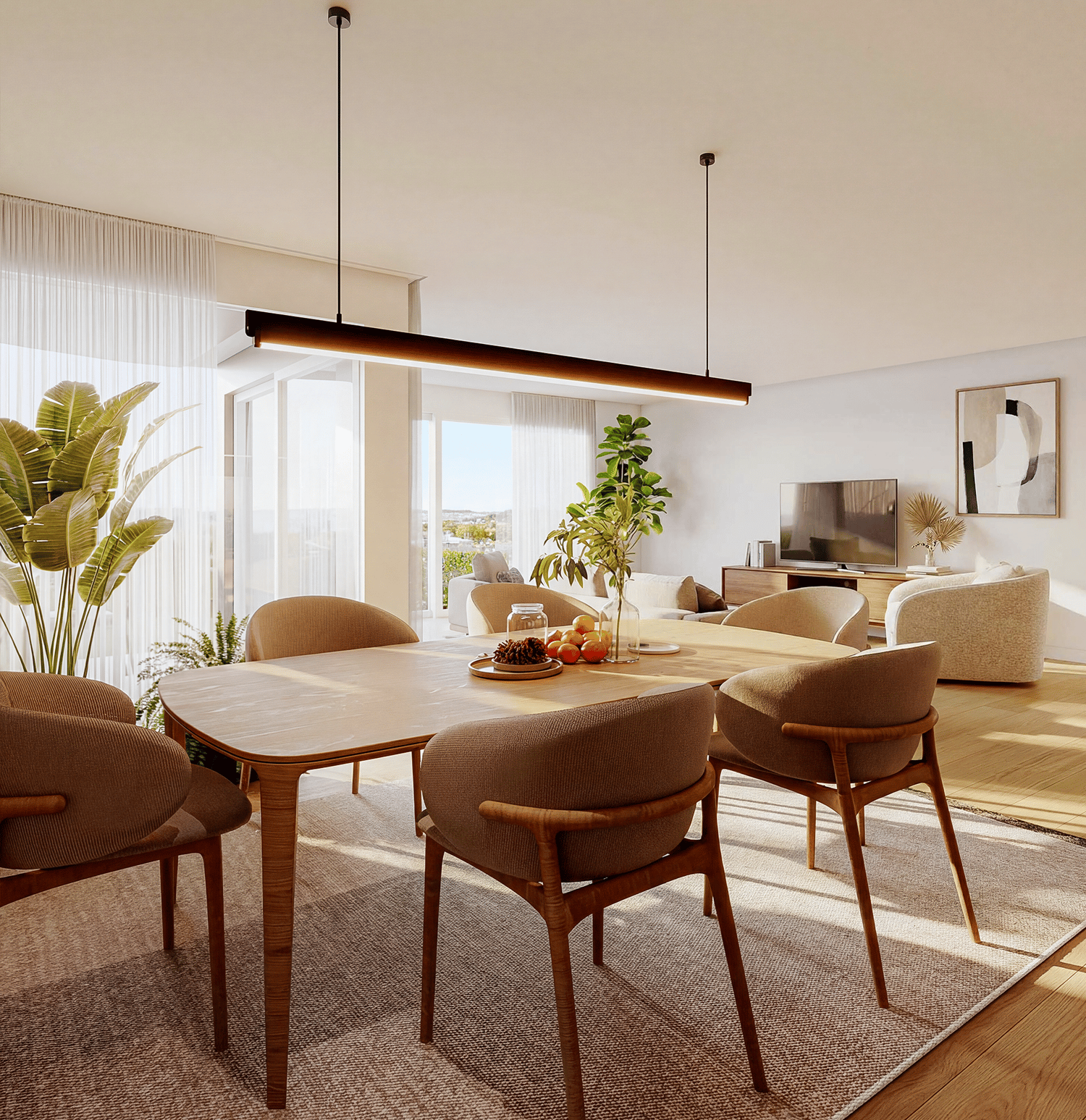 Gartenwohnung mit Atelier - Wohnen über den Dächern von Pratteln - Esszimmer