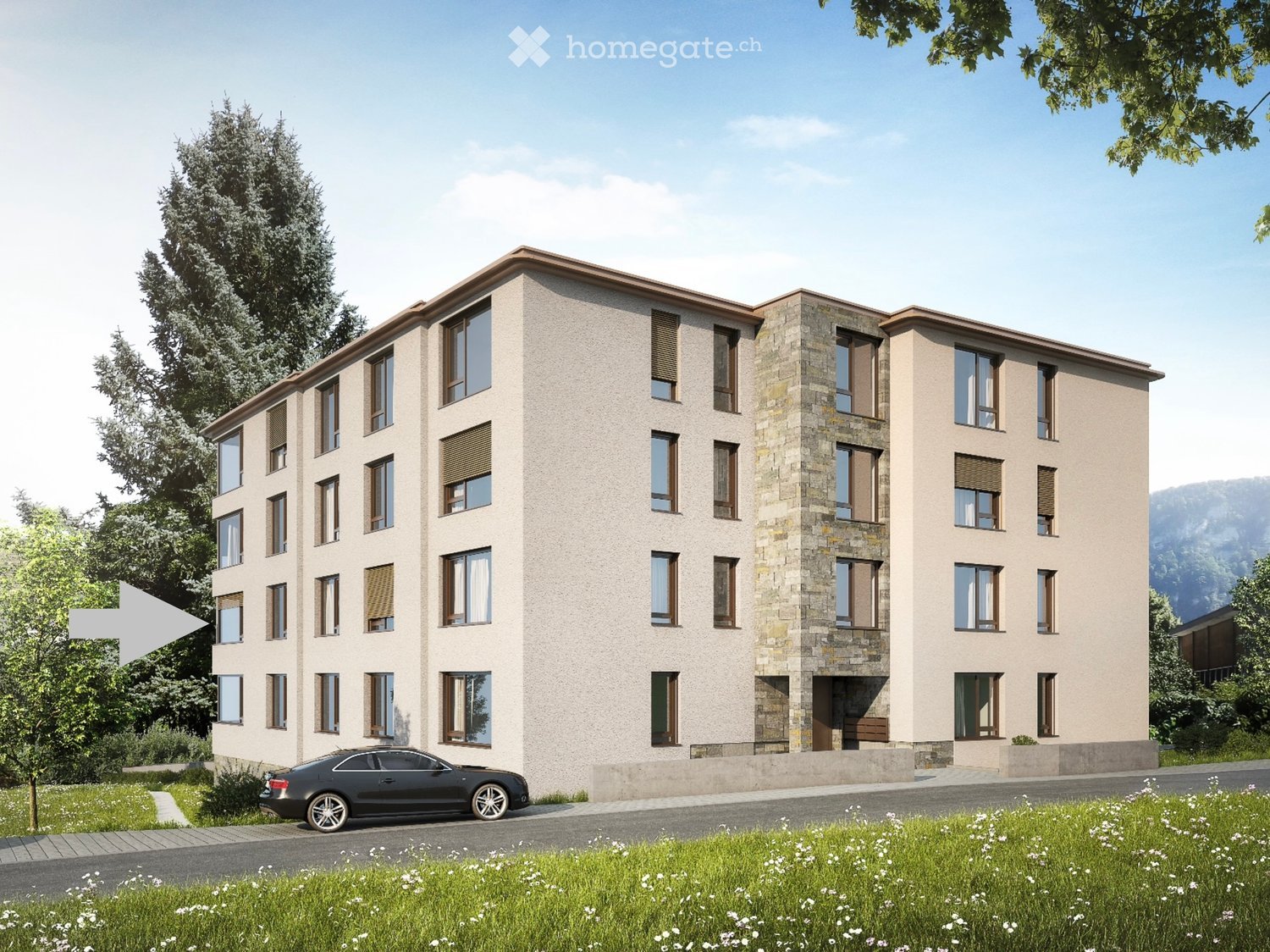 Moderne 4.5- oder 5,5-Zimmer-Wohnung mit tollem Blick  in Hergiswil -  Bild 5