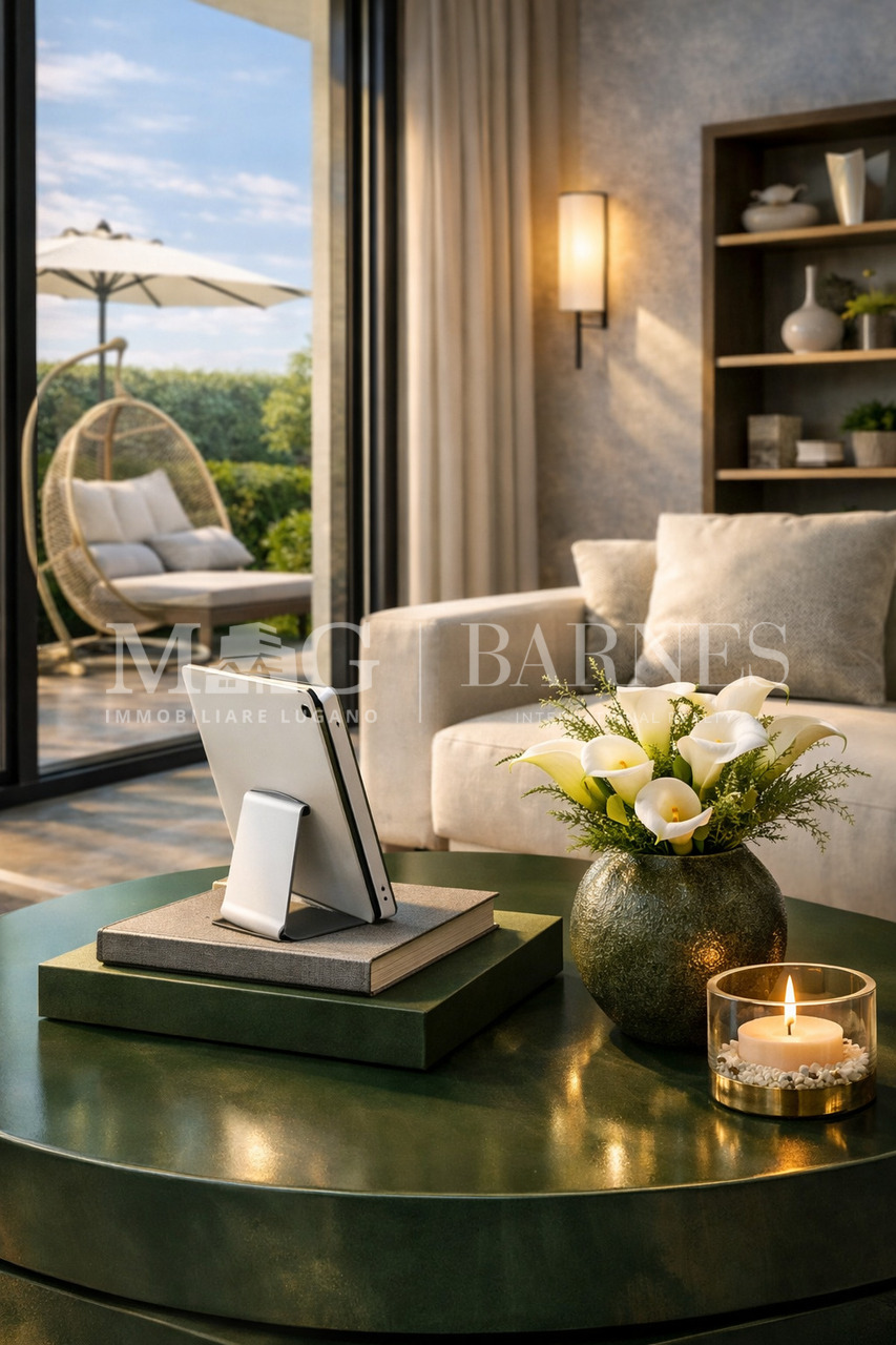 Lugano, Pregassona: Nuovo appartamento 4.5 locali con giardino e vista - Bild 7