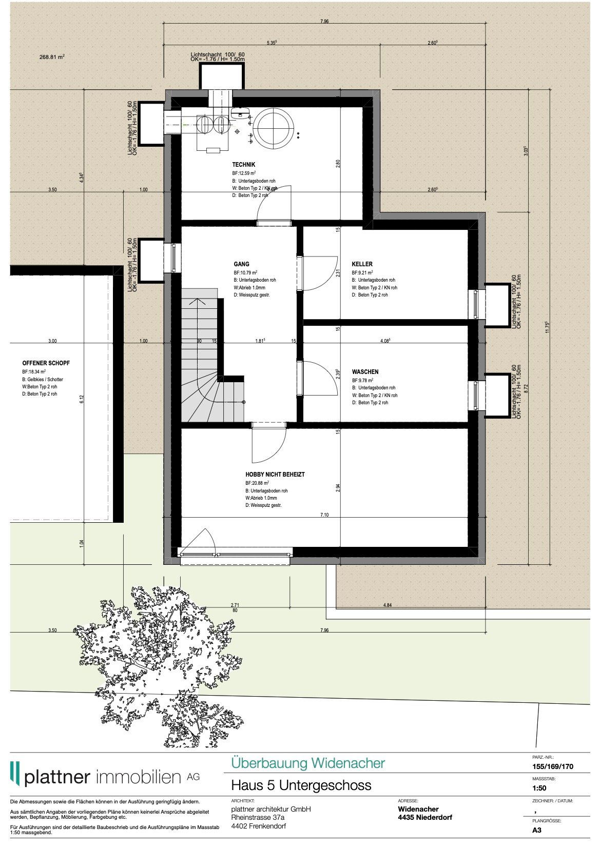 6.5 Zimmer Einfamilienhaus Niederdorf Haus 5 - Bild 12