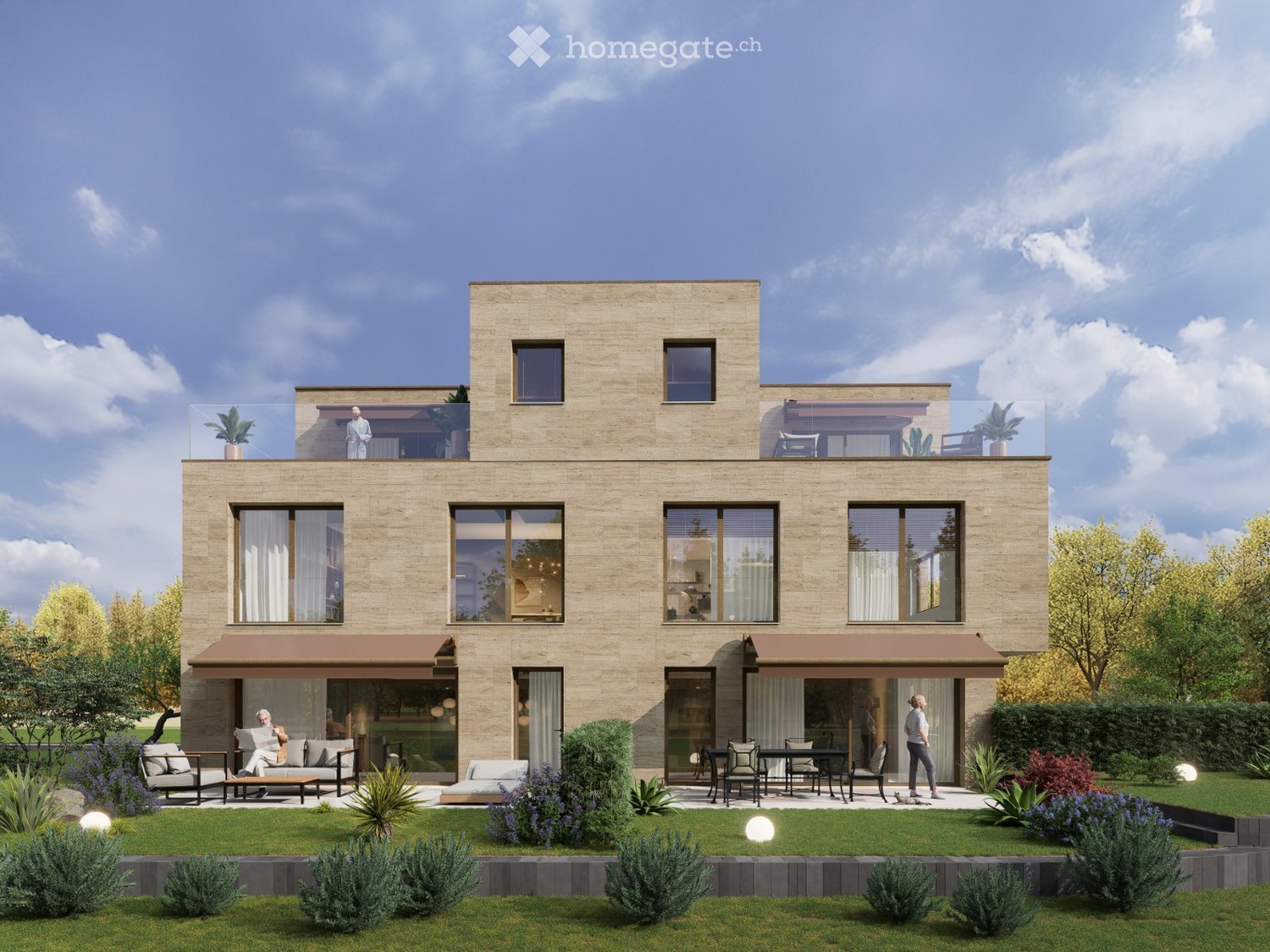 THE FIVE – Zwei exklusive Doppelhaushälften in Lachen SZ - Bild 2