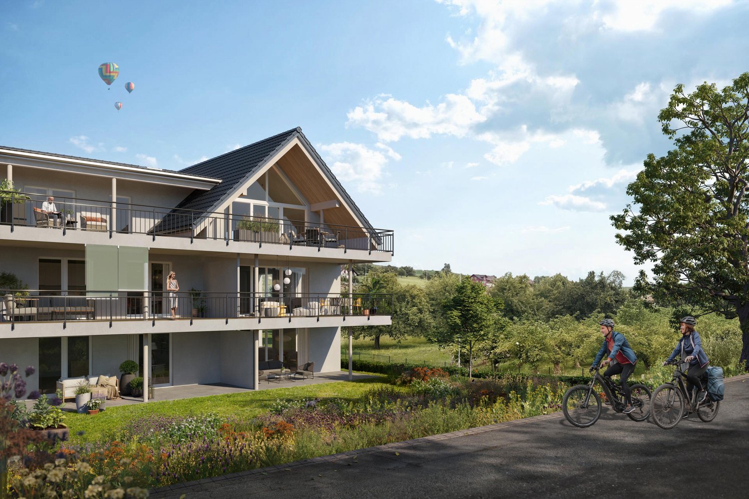 2.5 Zimmer Wohnung mit grosszügigem Balkon - Bild 1