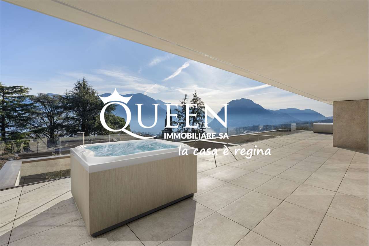 Massagno: lussuoso appartamento 5.5 locali con vista lago - residenza - Bild 3