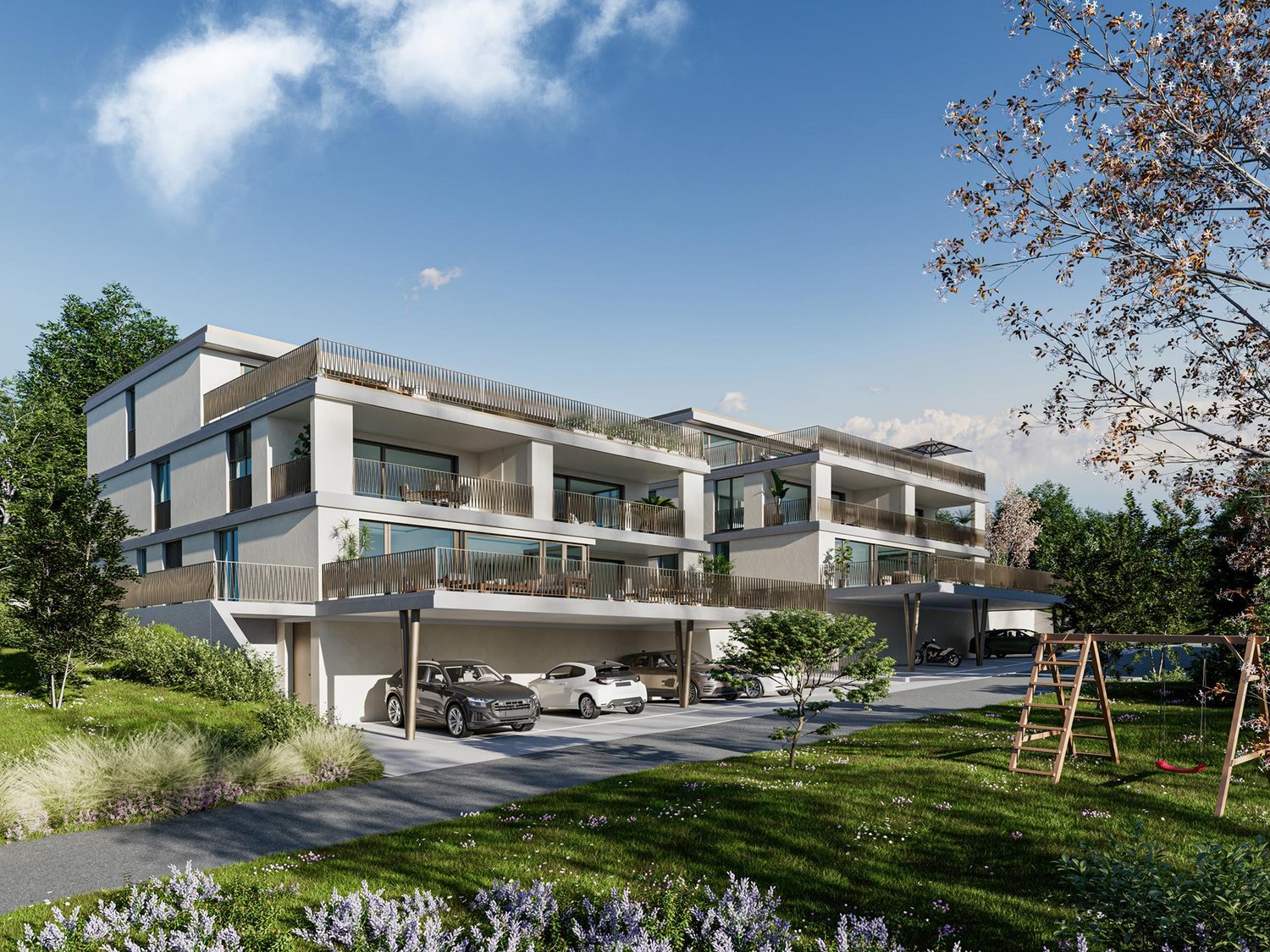 «Türle» in Herznach - familienfreundlich Leben im Grünen - Aussenvisualisierung