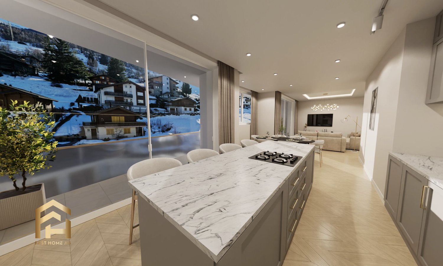 Innovatives Neubau-Projekt: Sonnige 5.5 Attika Wohnung -  Bild 2