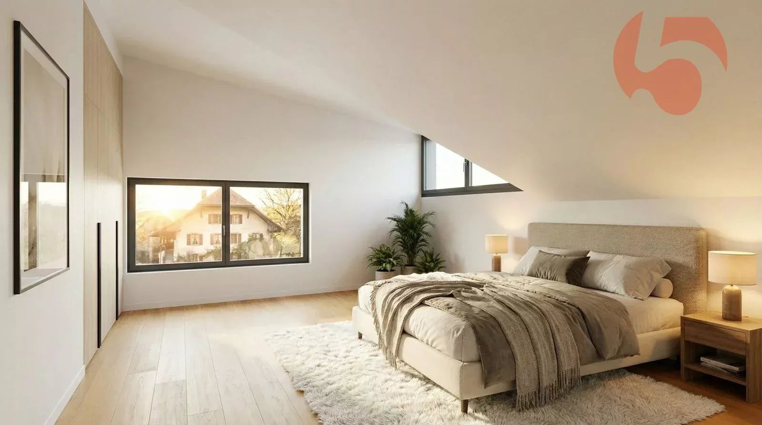 4.5 pièces neuf avec jardin et terrasse exposée sud -  Bild 3