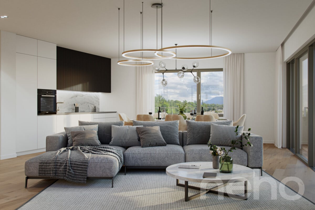 Appartement de 4 pièces avec loggia spacieuse et lumineuse - Bild 3