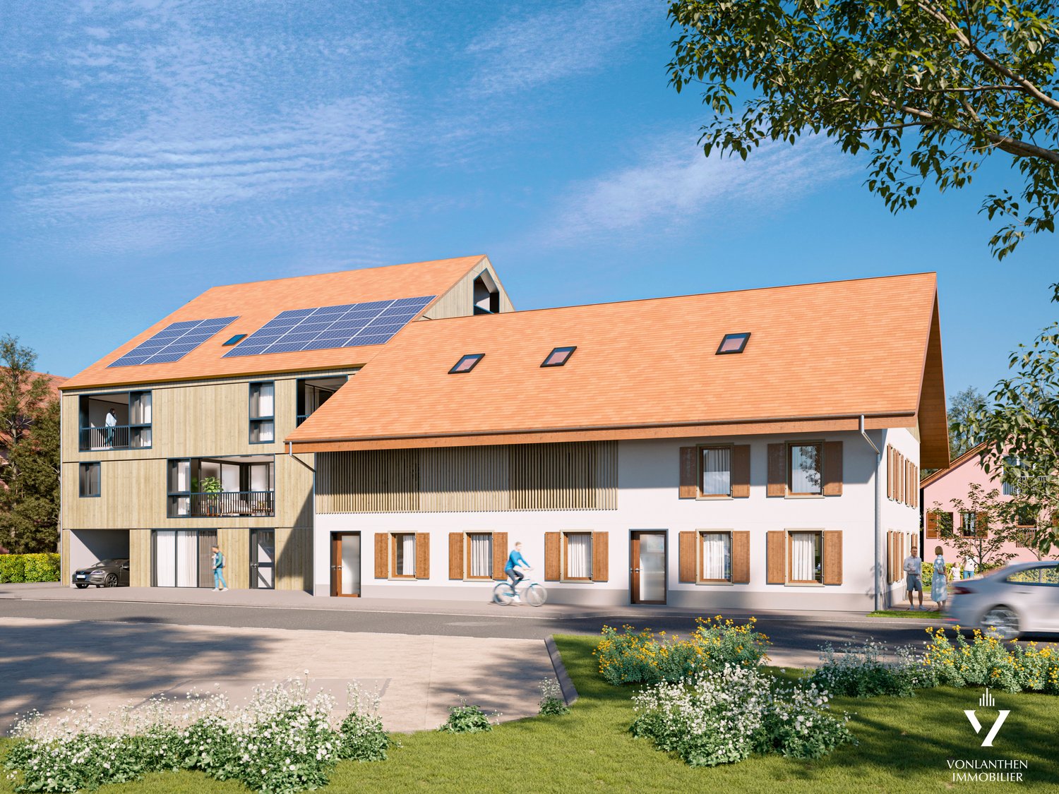 Lot 5 - 4,5 pces - Terrasse 40m2 - Jardin privé 79m2 - 10907917.jpg