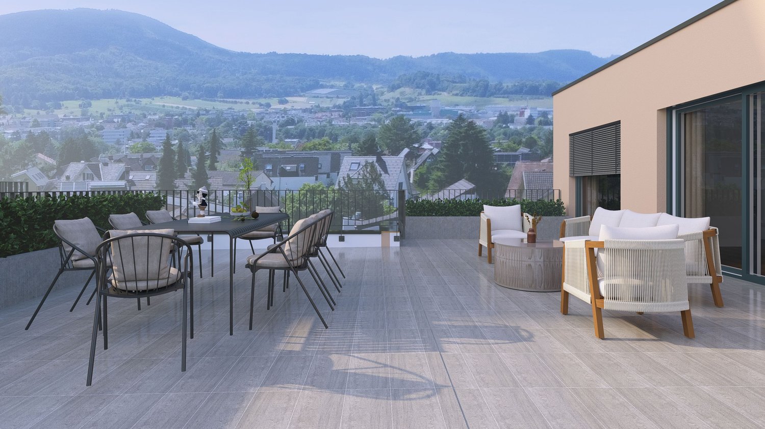 Neubau an sonniger Lage  modernes 5.5-Zimmer-Einfamilienhaus mit viel Licht und grosszügiger Terrasse - Bild 3