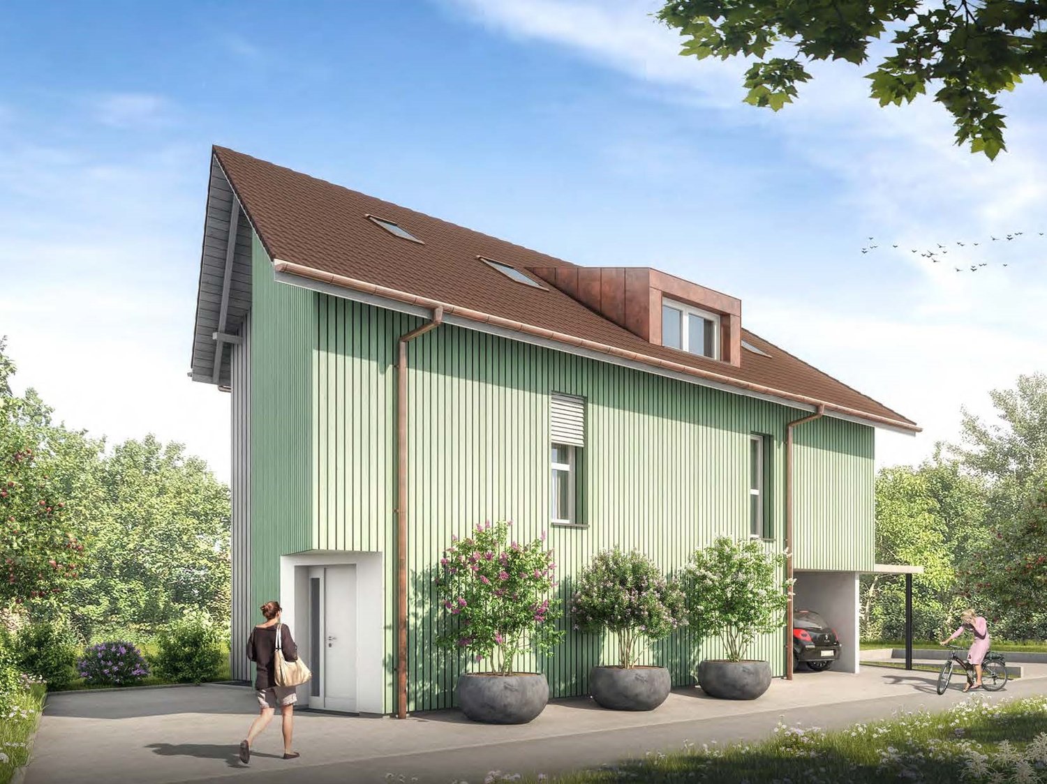 Bijou am Dorfbach: 6.5-Zimmer Einfamilienhaus zentral in Recherswil - Bild 2