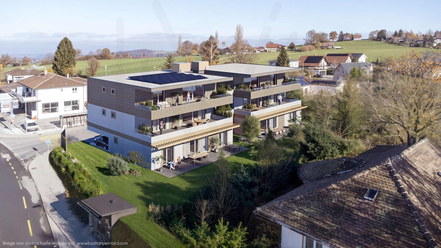 Dernier appartement 3,5 pièces au rez-de-jardin - Bild 2