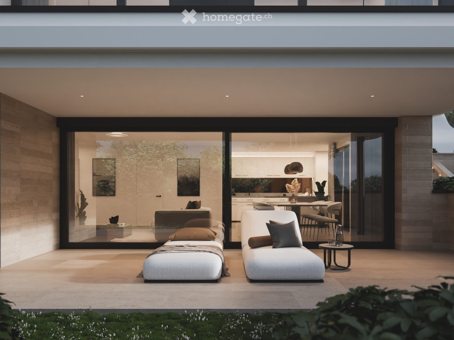 Exklusive Gartenwohnung in Neubau mit über 140 m² Terrassen und Garten an sonniger Lage in Männedorf - Bild 8