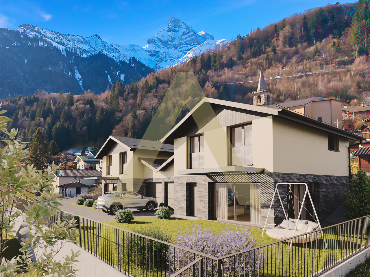 Villa familiale avec vue imprenable sur la vallée - Bild 3