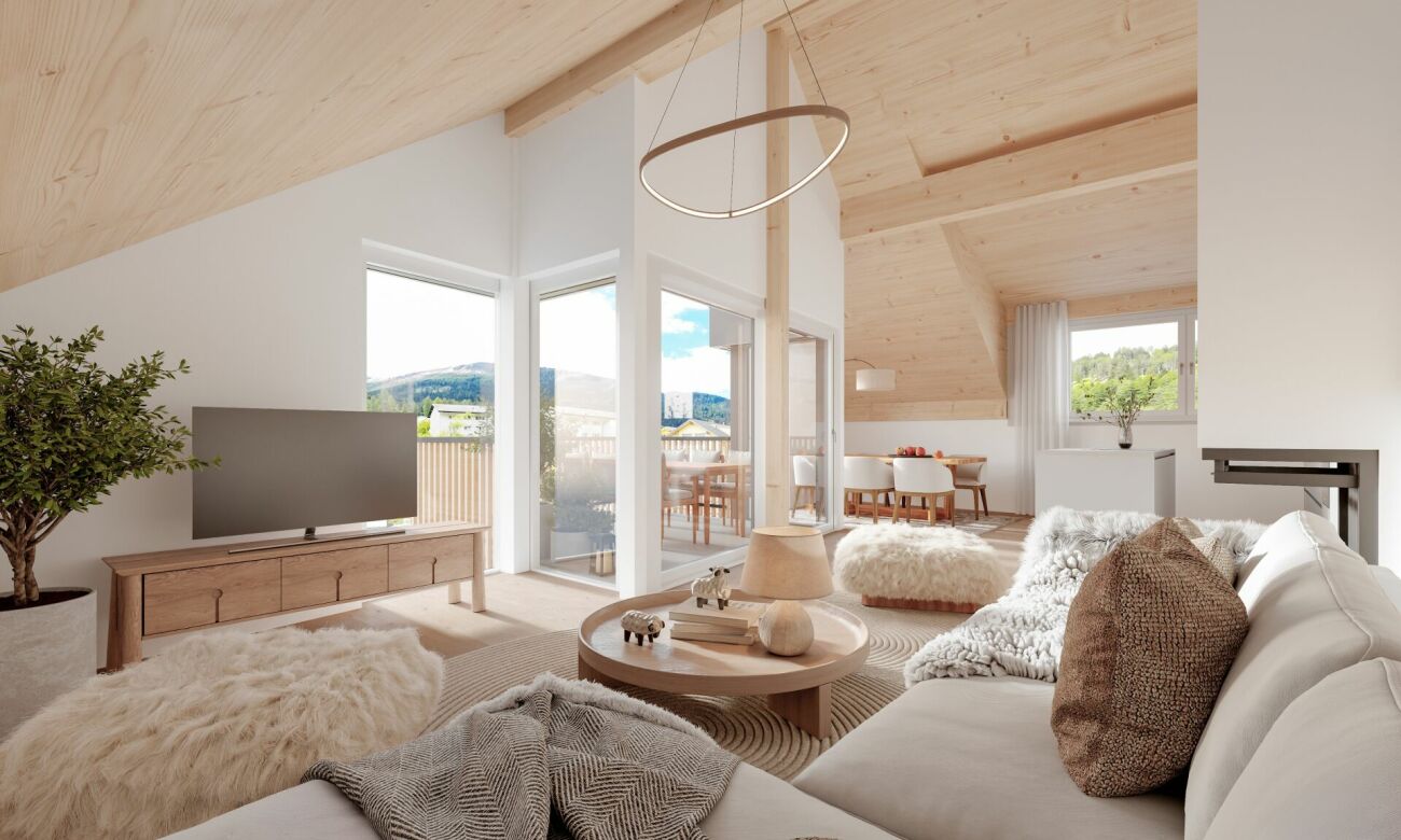 Wohnen mit alpinem Lebensgefühl und Nähe zu urbaner Infrastruktur - Bild 1