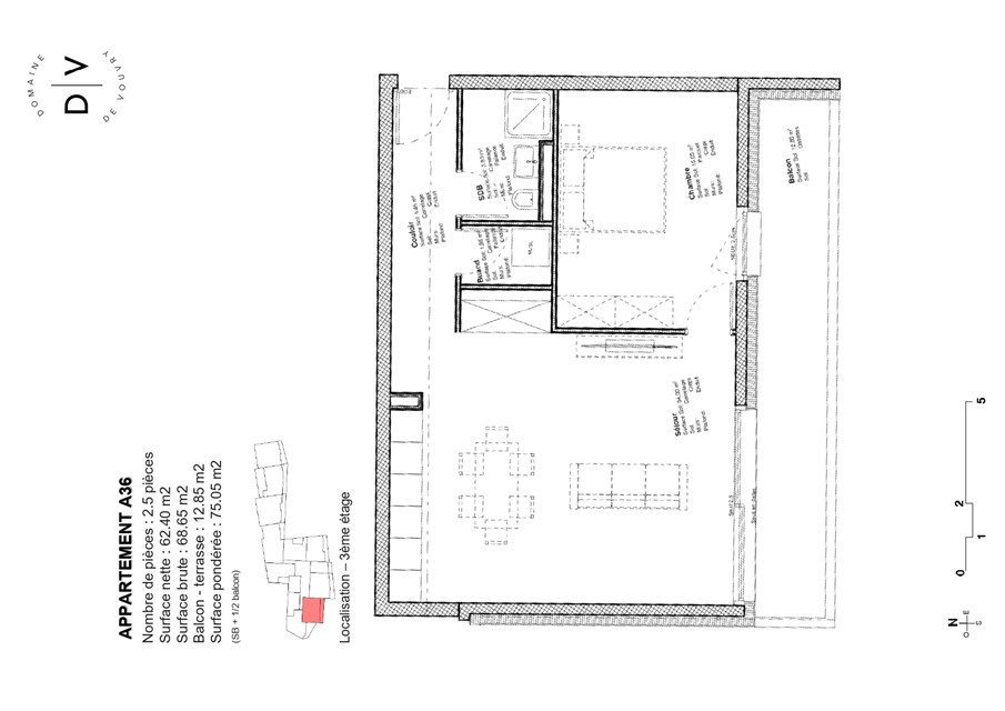 Nouvelle promotion Domaine de Vouvry - Appartement neuf de 2.5 pièces lot A36 à vendre -  Bild 8