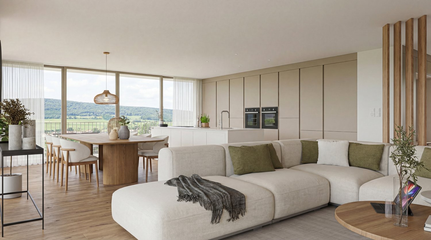 Neubauprojekt AURELIA Erlinsbach AG – 4.5 Zimmer Loggiawohnung A.01 - Bild 5