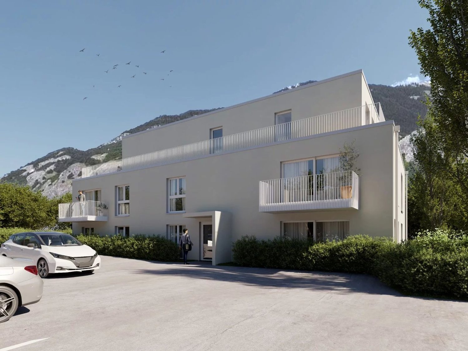 Appartement attique 4.5 pièces grande terrasse - Vétroz - Bild 5