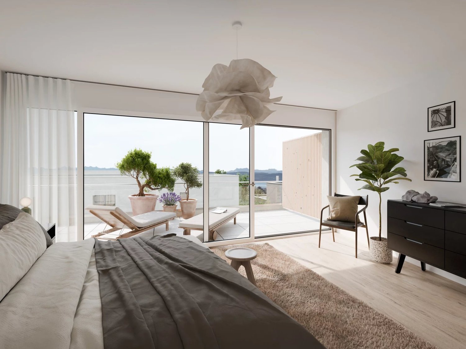 Les Capites - Triplex de 5,5 pièces avec jardin -  Bild 3