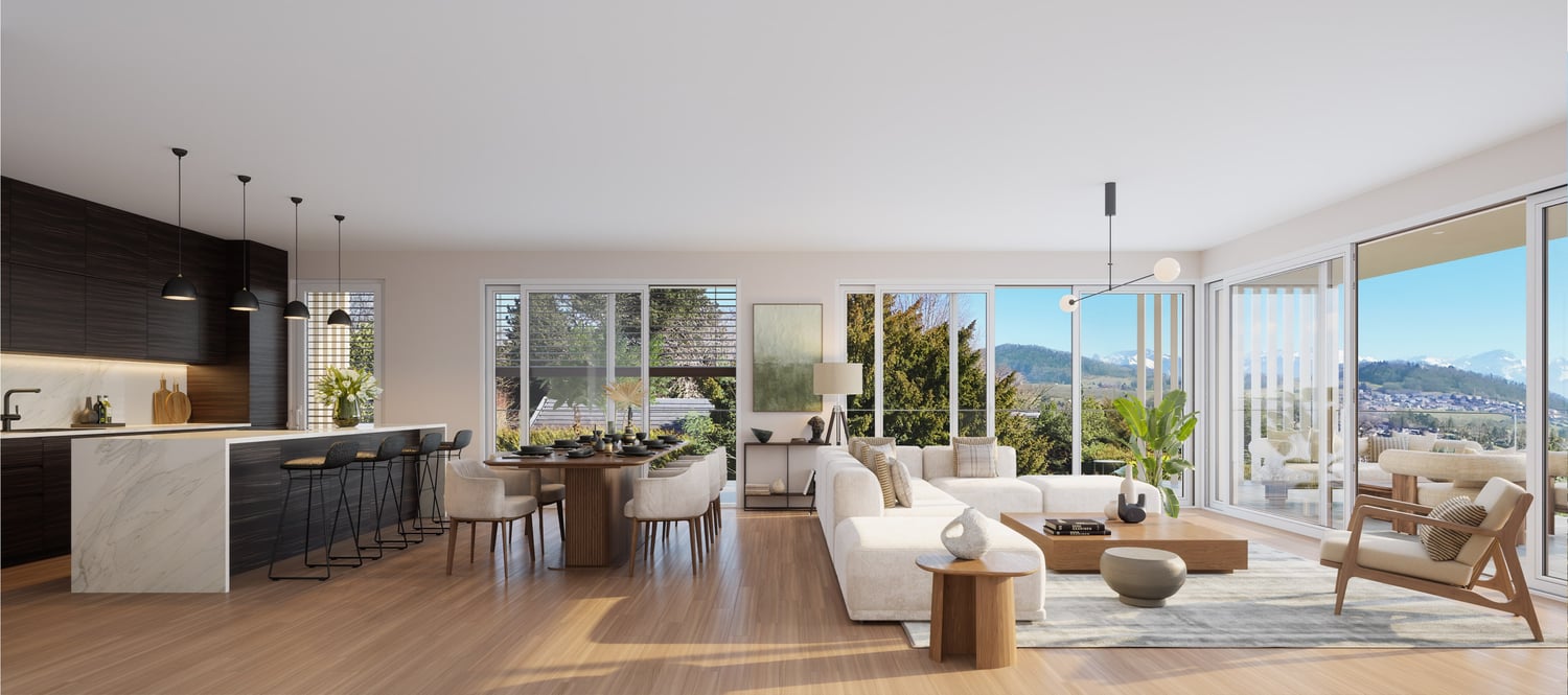 Magnifique appartement de 5 pièces avec vue à Lutry -  Bild 7