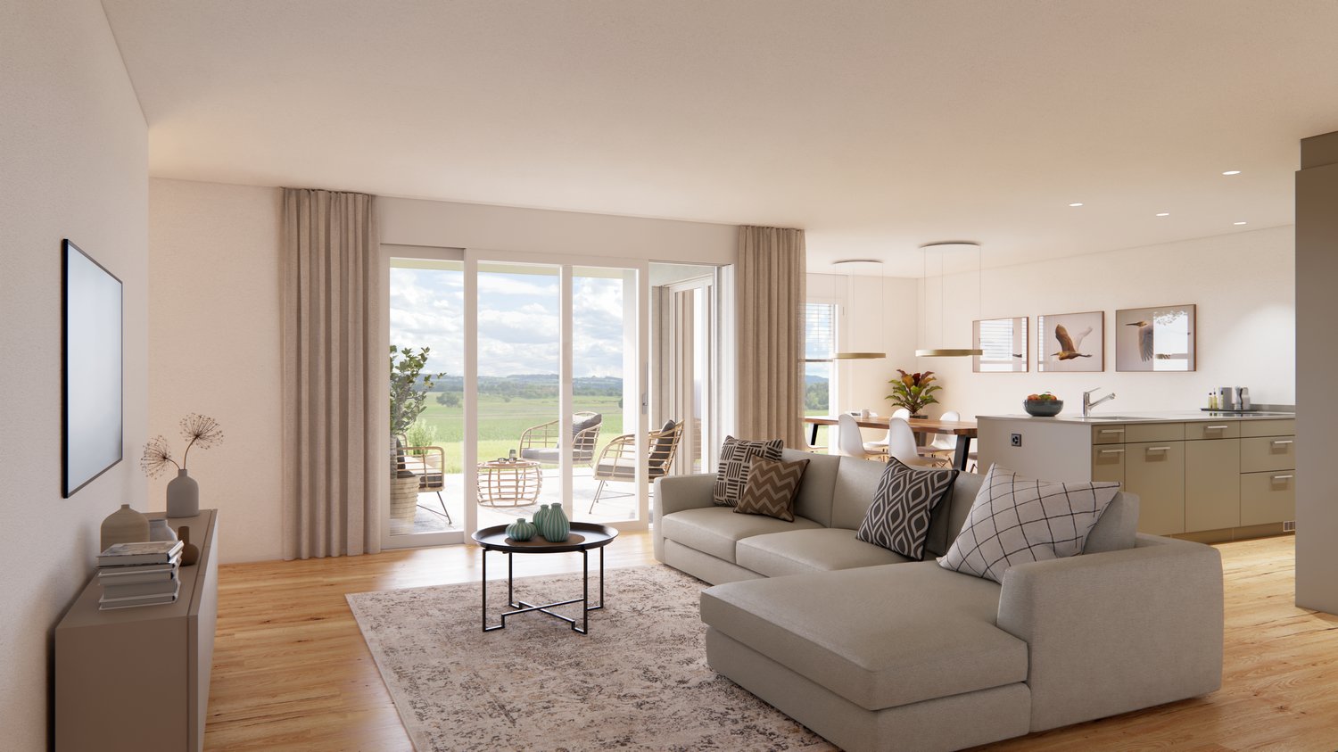 5.5-Zimmer-Neubau-Gartenwohnung in Opfershofen TG - Bild 3