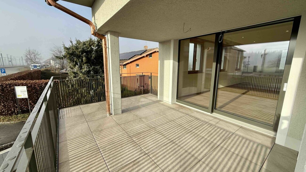 Neubau "Bahnhof" in Hauptwil - Balkon