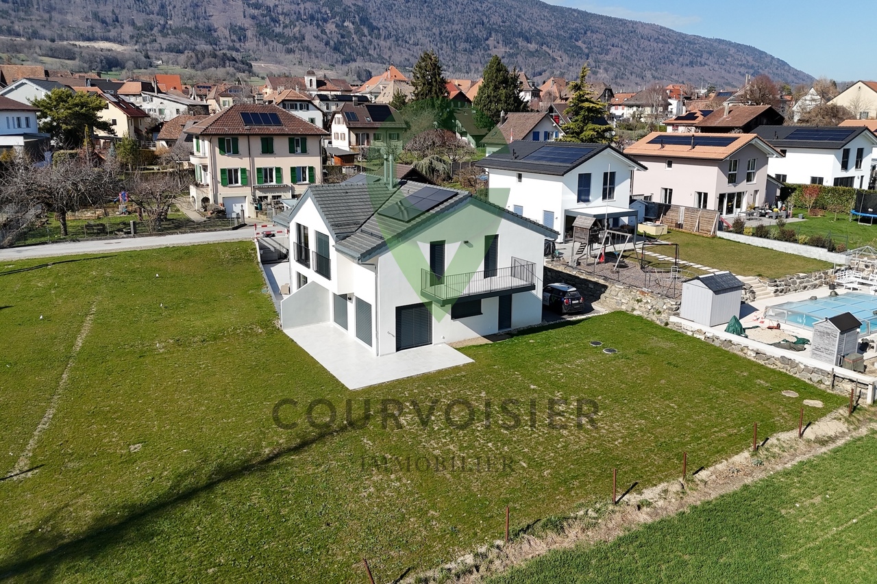 Magnifique villa jumelle neuve avec panorama sur la chaîne des Alpes - Bild 12