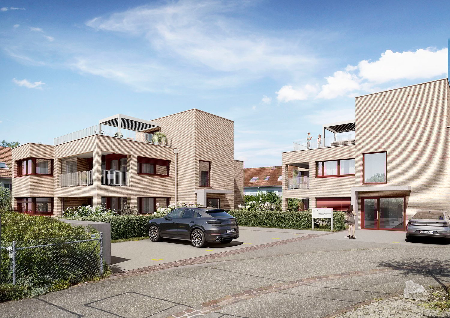 Neubau: 144 qm Attika-Maisonette mit 60 qm Rooftop-Terrasse in Therwil - Bild 1