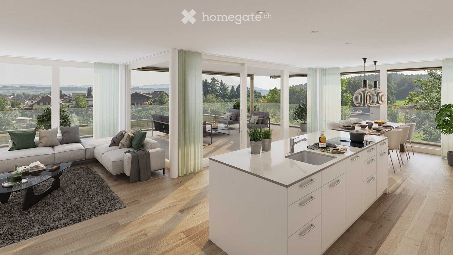 Exklusive 5.5-Zimmer-Terrassenwohnung in Villmergen - Neubau bezugsbereit 2027 - Bild 3