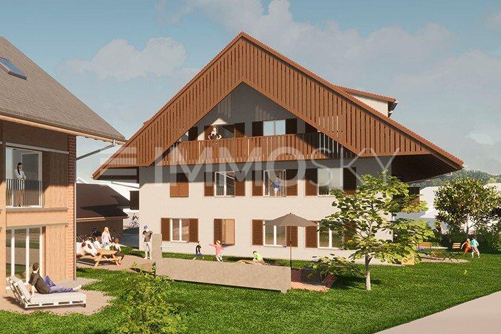 Moderne Neubauwohnung mit smartem Grundriss - Aussenansicht