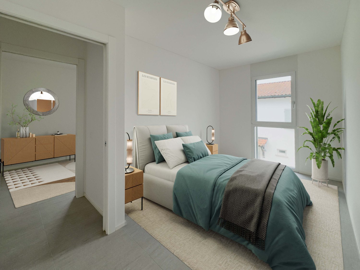 Moderno appartamento di nuova costruzione a Genestrerio -  Bild 3