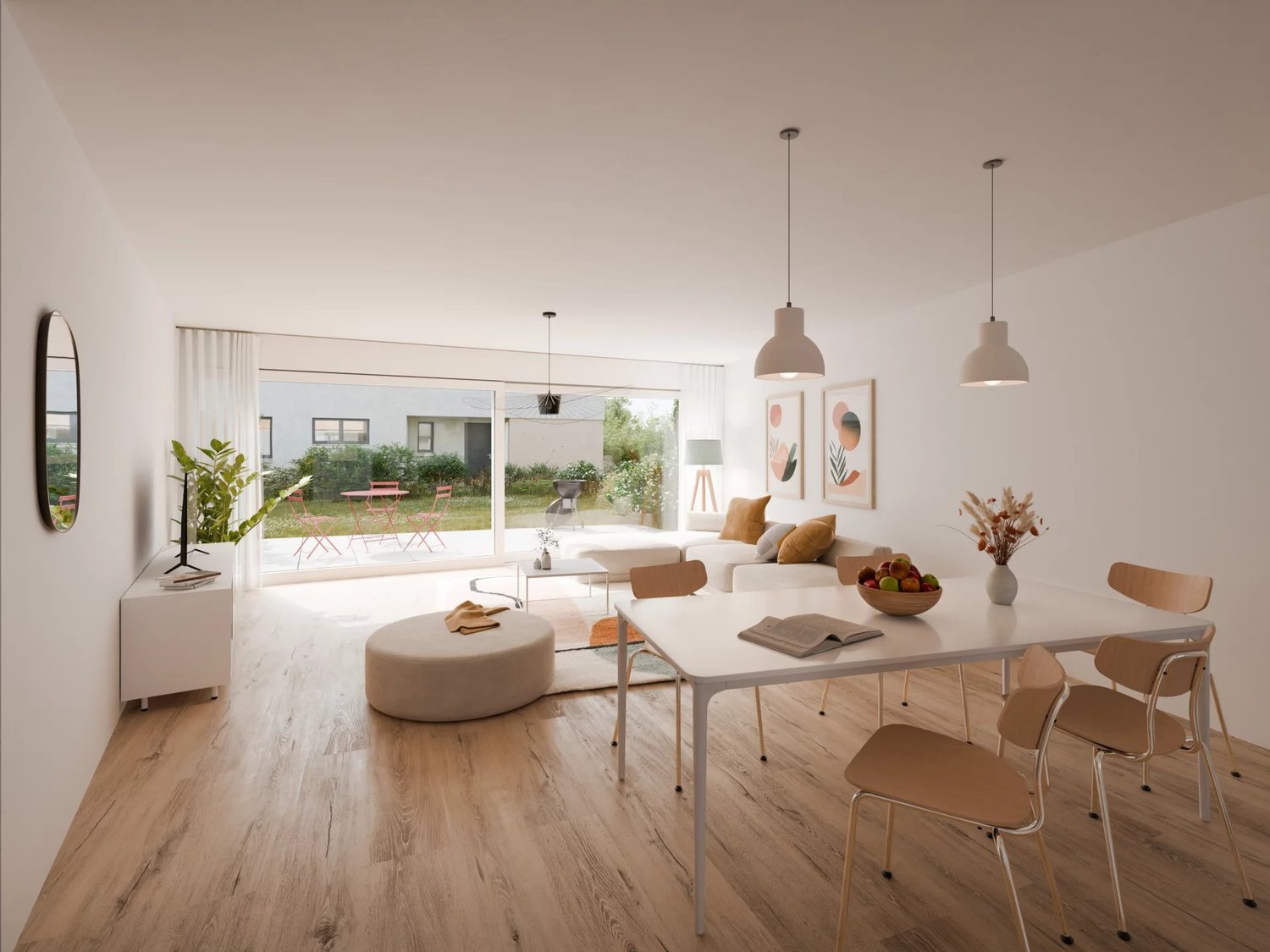 Les Capites - Triplex de 5,5 pièces avec jardin -  Bild 2