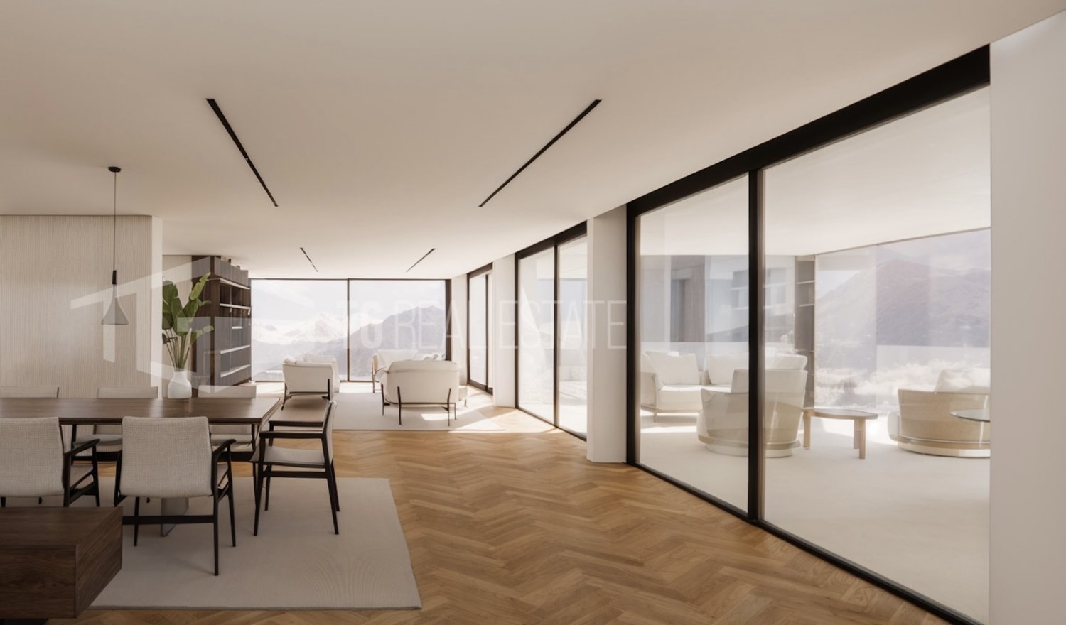 Attico con splendida vista panoramica e lago - Bild 7