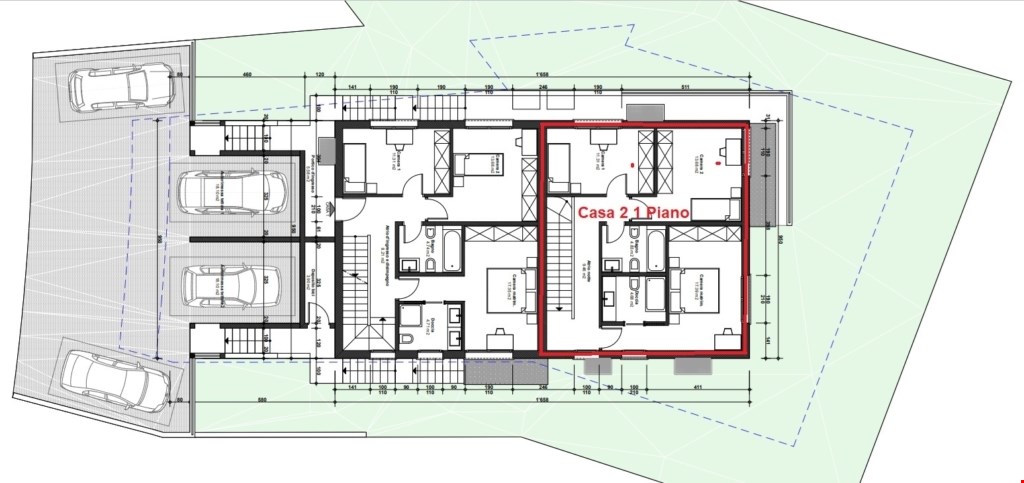 Villa moderna di nuova costruzione a Vaglio con vista panoramica -  Bild 5
