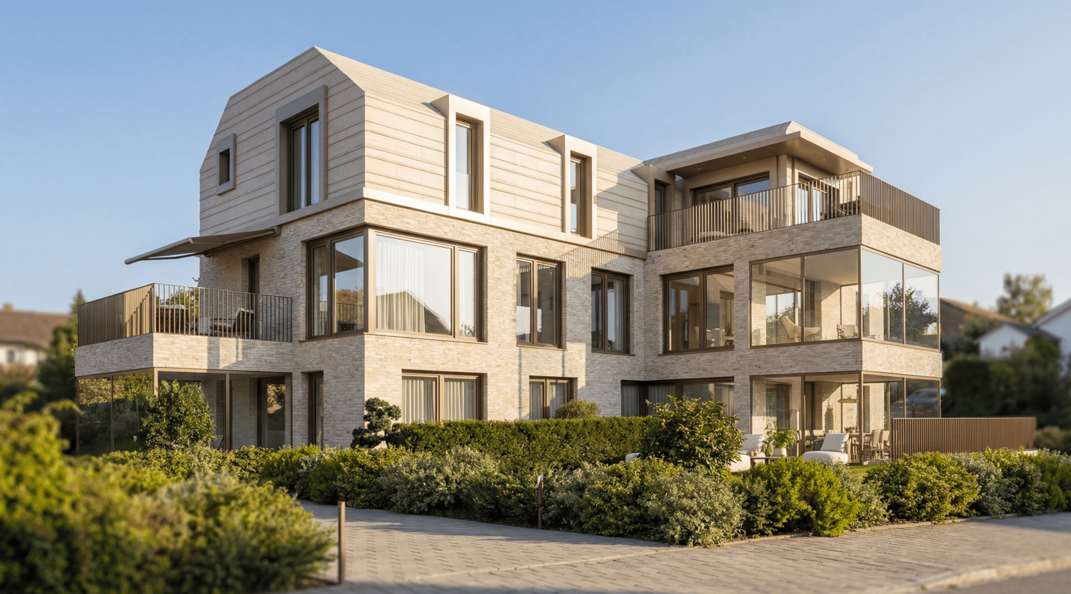 Luxuriöse 3.5-Zimmer Attikawohnung im Neubau mit architektonischer Eleganz + exklusiver Dachterrasse - Bild 6