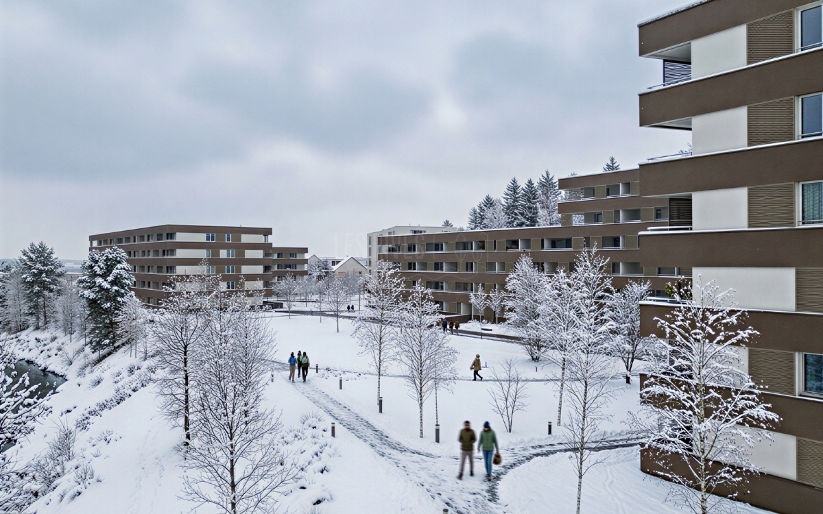 Châtel-Saint-Denis - 2,5  pièces neuf 62 m² - Balcon 18 m² - Bild 6