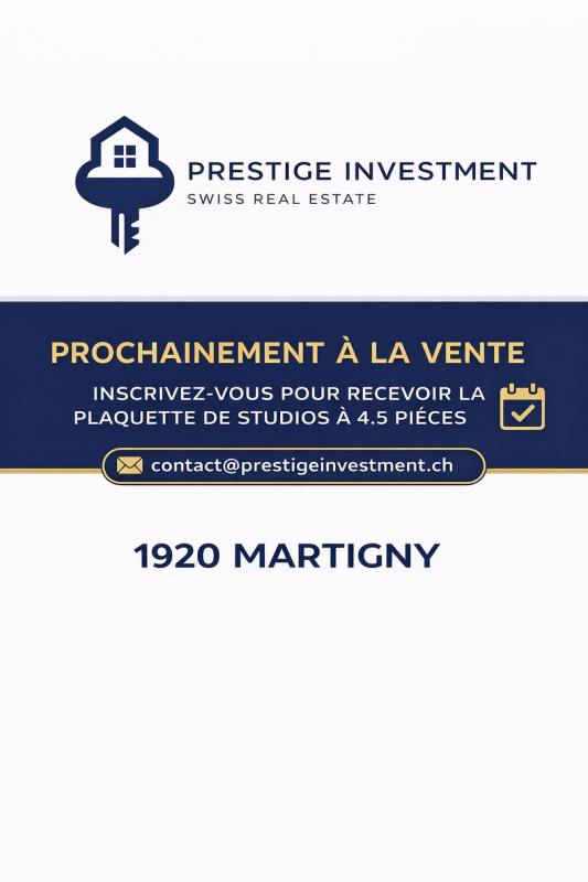 Nouveau projet à Martigny - Bild 1