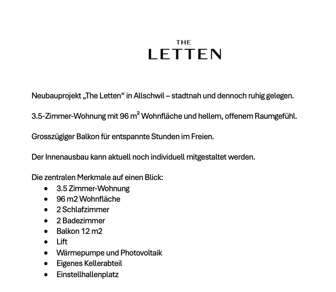 3.5-Zimmer-Wohnung - Helles Wohnen mit grosszügigem Balkon - 7