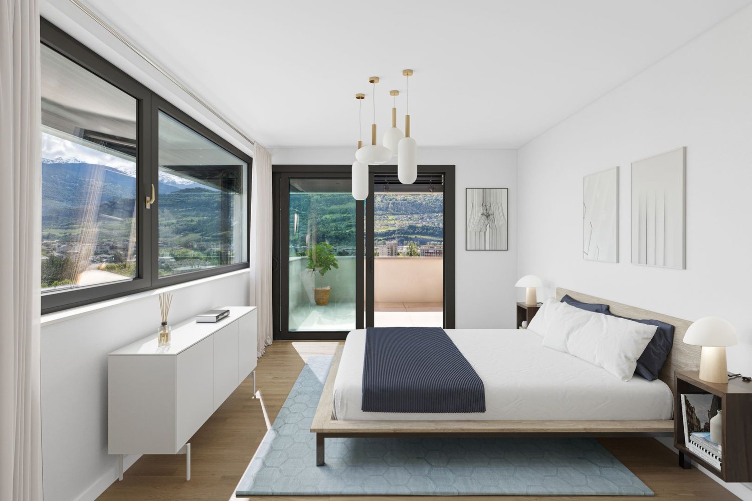 Gravelone - Magnifique appartement 3.5 avec superbe vue - Bild 2