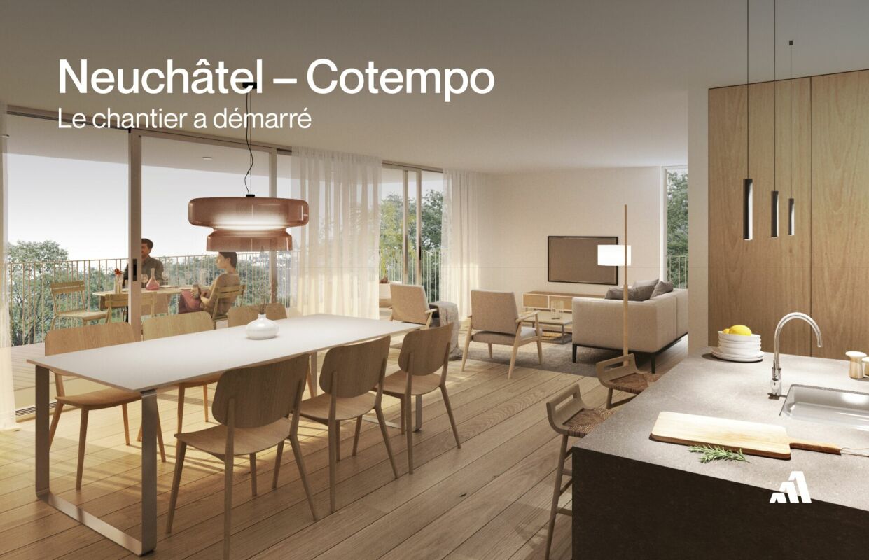Neuchâtel - Résidence Cotempo : superbe 4.5 pièces proche du centre - Chantier démarré - Bild 4