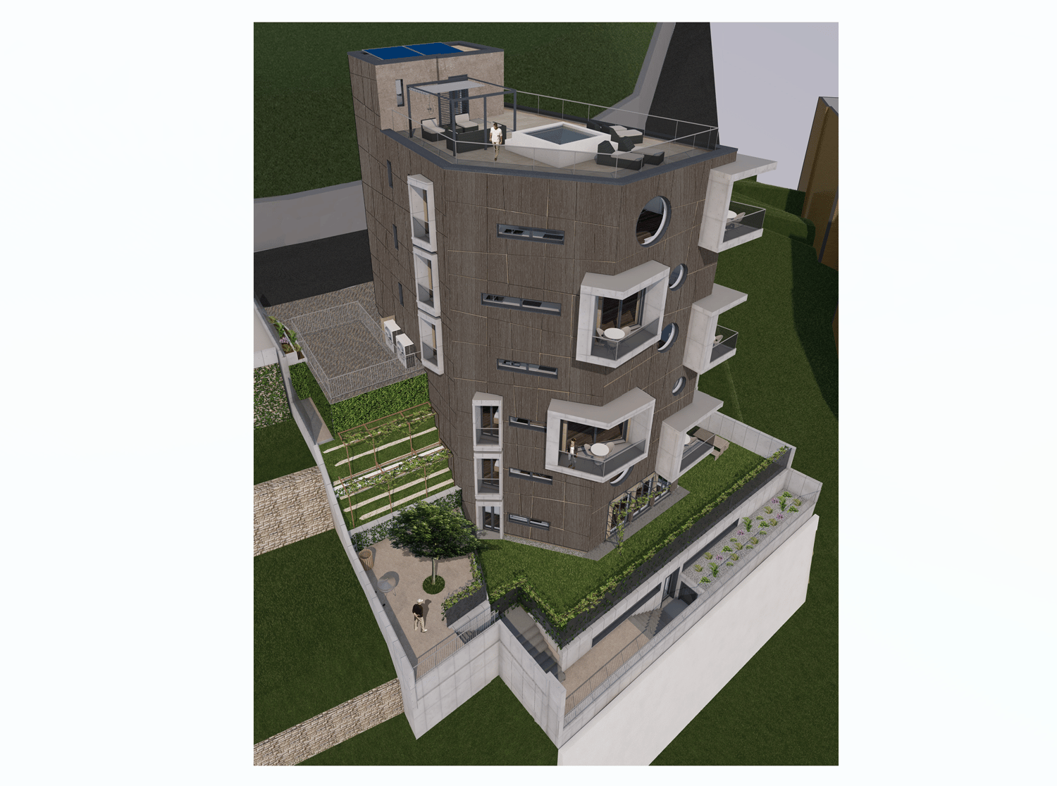 ESCLUSIVO APPARTAMENTO 3.5 CON GIARDINO IN CENTRO A LUGANO - Bild 7