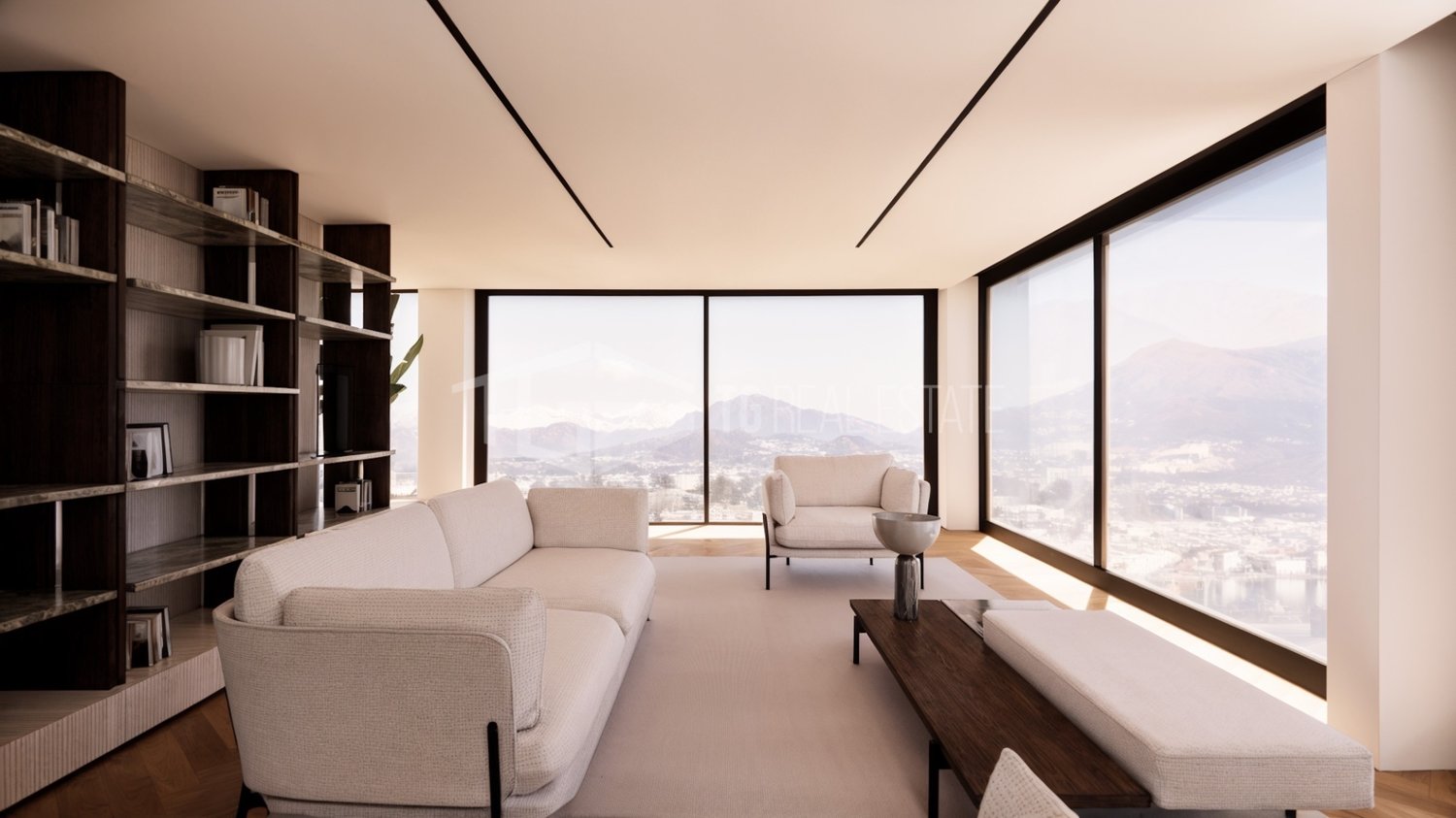 Attico con splendida vista panoramica e lago - Bild 8