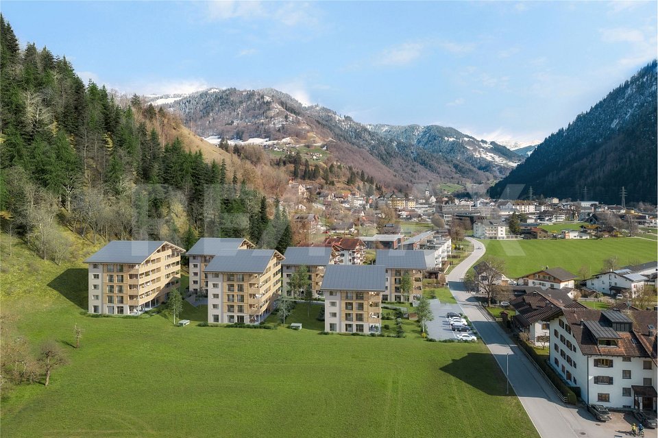 Hoher Wohnkomfort dank energieeffizientem Neubau: 4½-Zimmer-Dachwohnung B9 im Dachgeschoss -  Bild 6