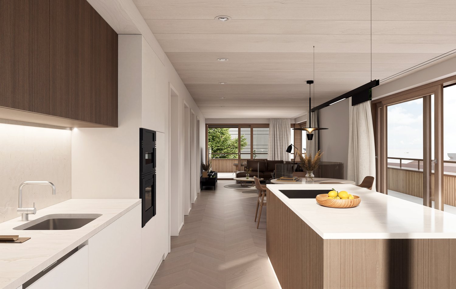 Wohnen im Park - Fünf luxuriöse Eigentumswohnungen in Goldach -  Bild 7