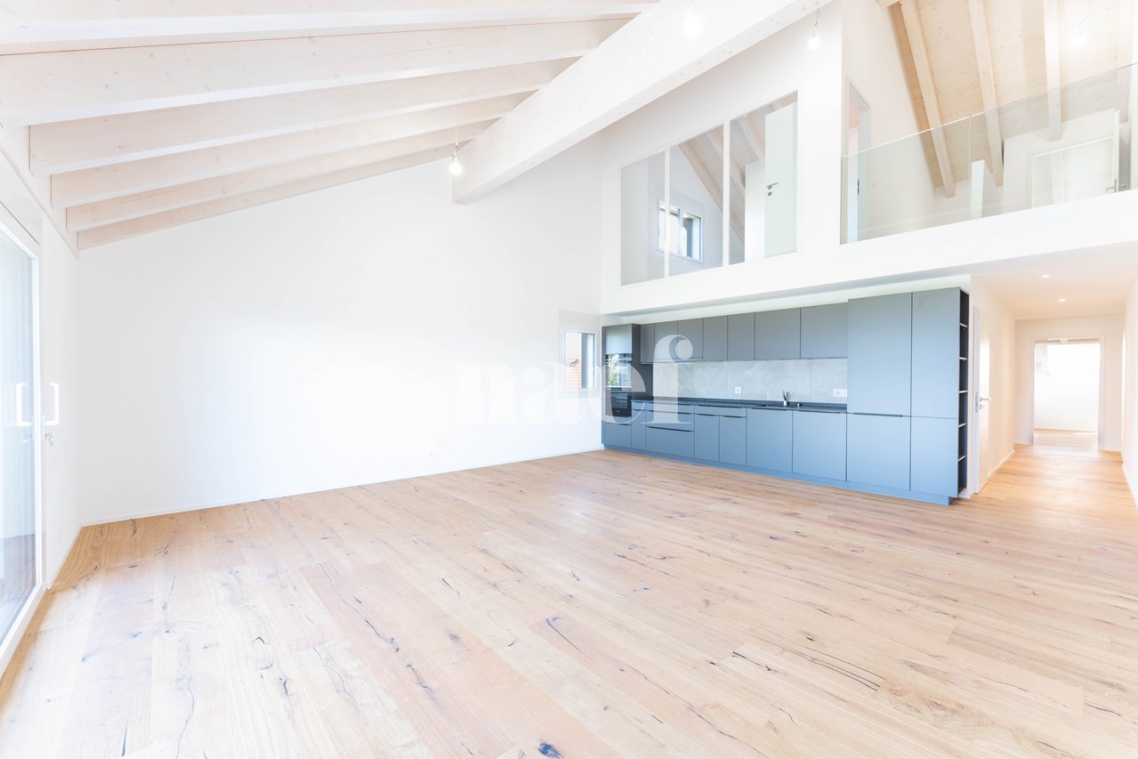 Appartement neuf de 5.5 pièces duplex avec grand balcon à vendre à Prévonloup -  Bild 2